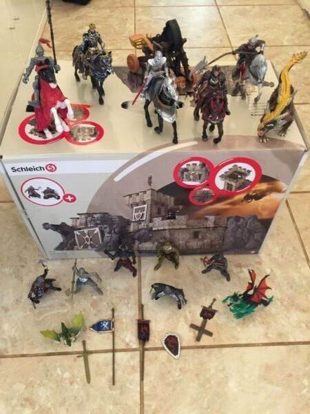 schleich big knight's castle
